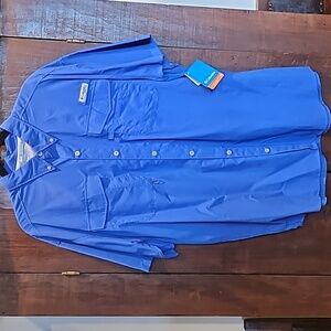Columbia Sportswear Men's PFG Bonehead short sleeve fishing shirt XL/TG